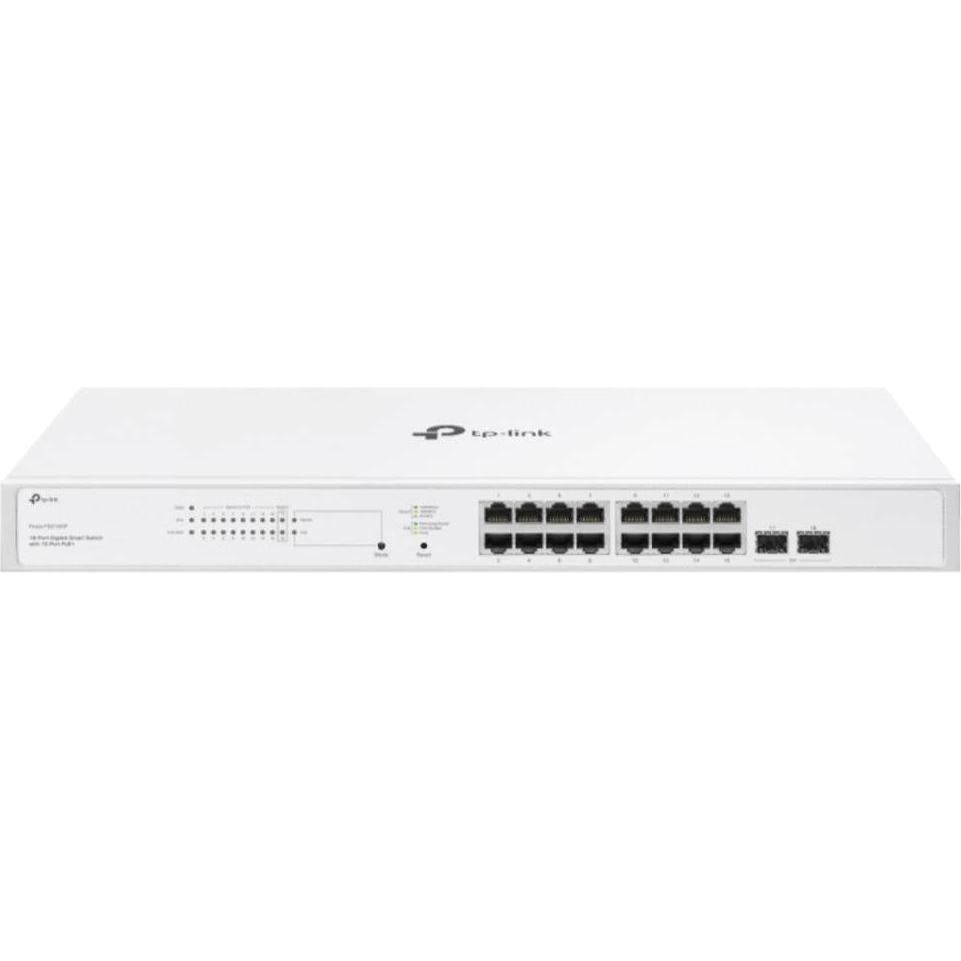 TP-Link Switch 18P Festa FS318GP (18 Ports), Netzwerk Switch, Weiss