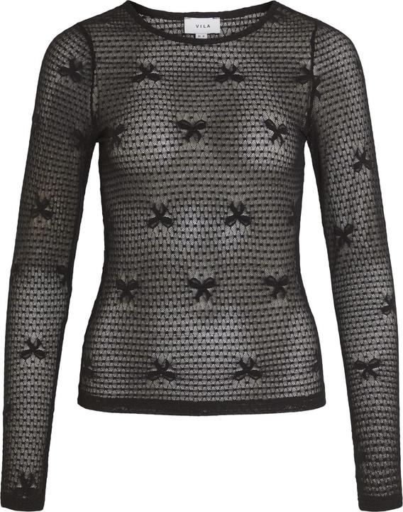 Actual product image Vila Bow-embellished top with long sleeves (L)