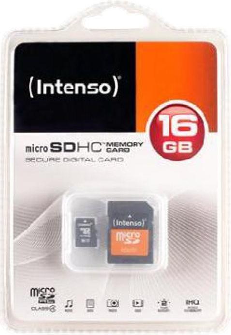 Actual product image Intenso Flash (16 GB, microSDHC)