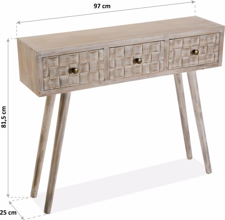 Image du produit Versa Anish (25 x 97 x 81.50 cm)