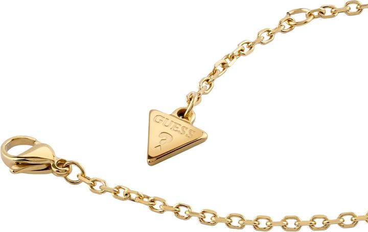 Actual product image Guess By Your Side 16-18" Heart Charms Necklace (Glass, Stainless steel)