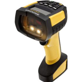 Datalogic PowerScan PBT9600-AR, Auto (2D-Barcodes, 1D-Barcodes), Barcode-Scanner, Schwarz, Gelb