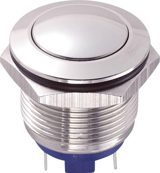 Produktbild Tru Components 701905 GQ19B-10/J/S Vandalismusgeschützter Drucktaster 48 V/DC 2