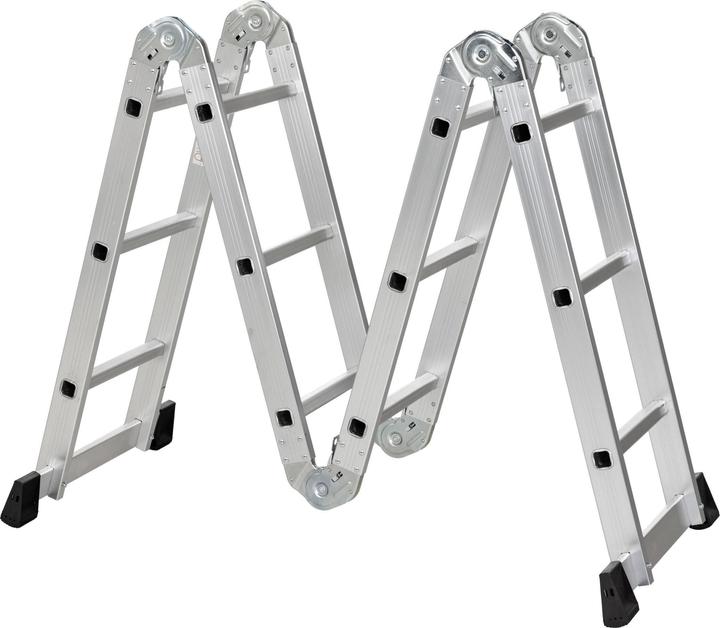 Produktbild Struct Mehrzweckleiter StepUp 4 x 3 Sprossen, Höhe: 103 (Mehrzweckleiter, 103 cm)
