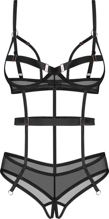 Produktbild Obsessive Freedom Euridia Schrittloser Body Schwarz (XL, XXL)