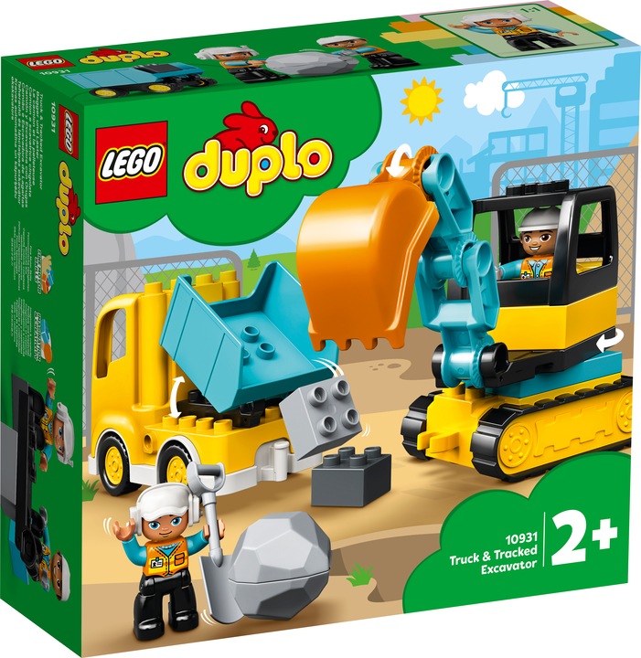 Produktbild LEGO DUPLO Bagger und Laster (10931)