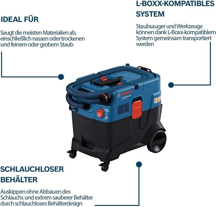 Produktbild Bosch Professional GAS 400 A (Nass-Trockensauger)