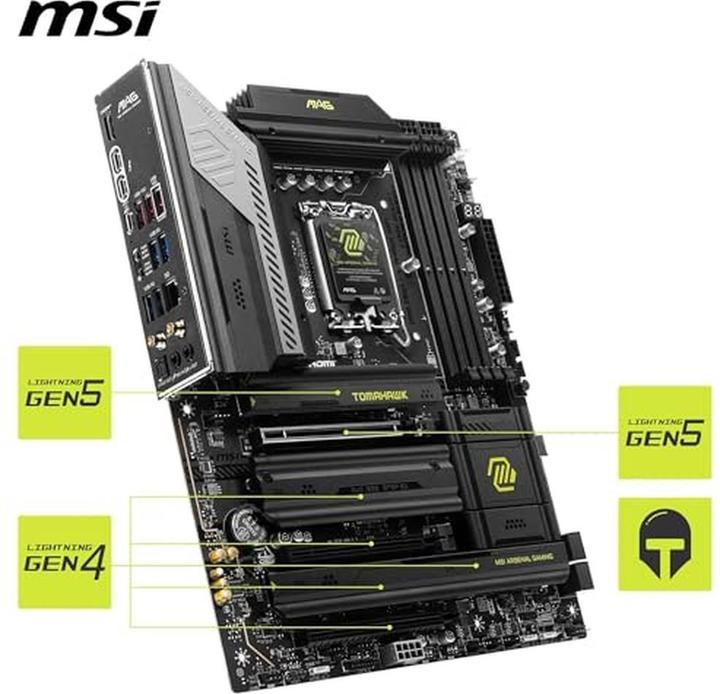 Actual product image MSI MAG Z890 TOMAHAWK WIFI (LGA 1851, Intel Z890, ATX)