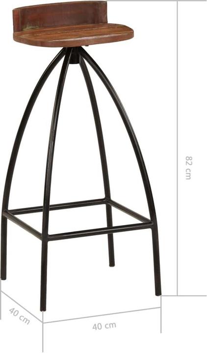 Produktbild vidaXL Barstuhl