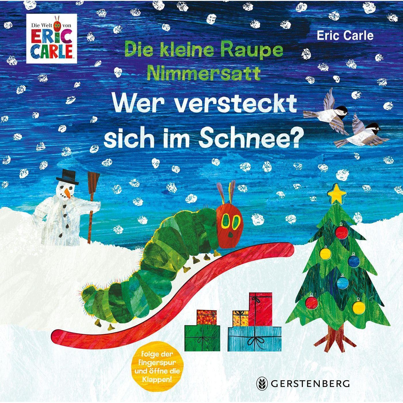 Die kleine Raupe Nimmersatt - Wer versteckt sich im Schnee, Kinderbücher von Eric Carle
