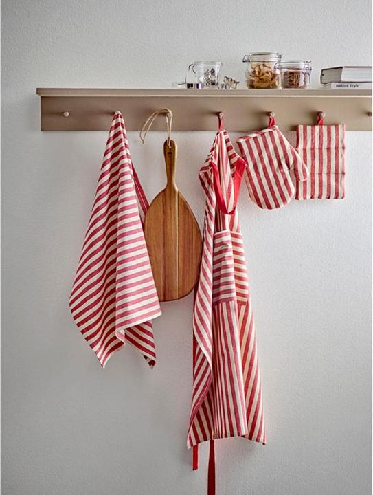 Actual product image Södahl Topflappen Harmony, 15 x 23 cm, Rot, 2 Stück (Recycled polyester, Recycled cotton)