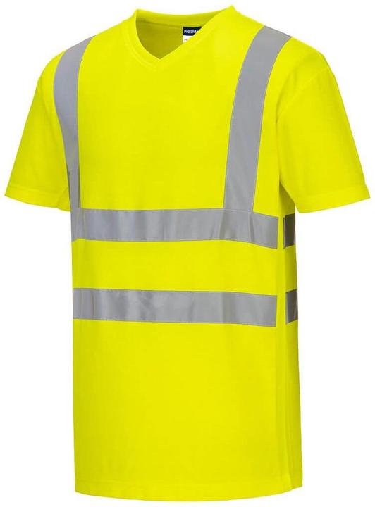 Actual product image Portwest Mens Hi-Vis Mesh Insert T-Shirt (XL)