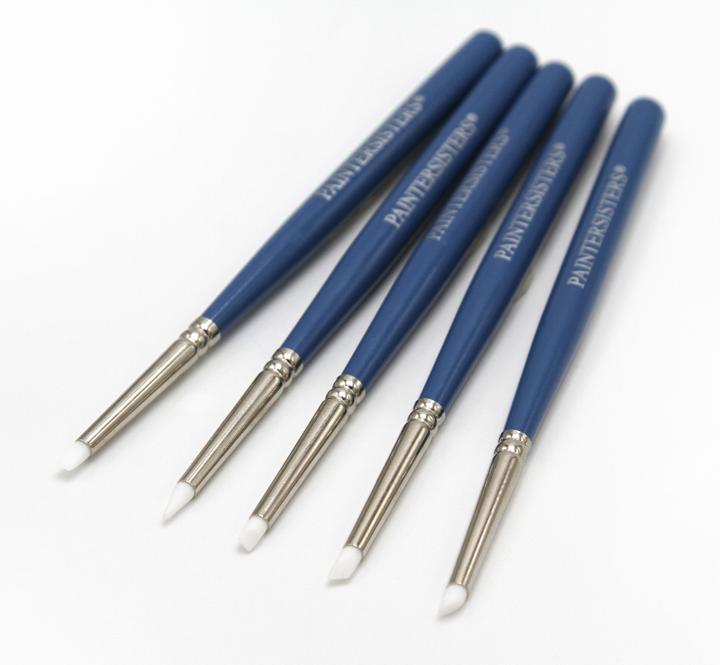 Paintersisters Mini Silikon Pinsel Set 5er