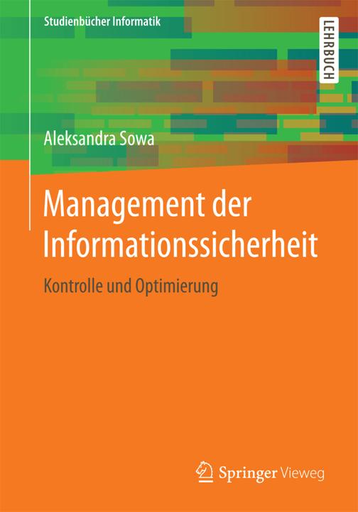 Produktbild Management der Informationssicherheit (Deutsch, Aleksandra Sowa, 2017)