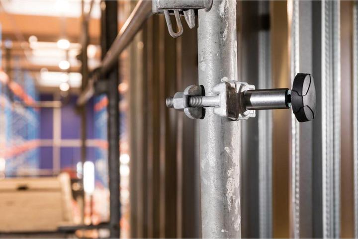 Actual product image Scangrip Bracket scaffold holder for construction spotlights