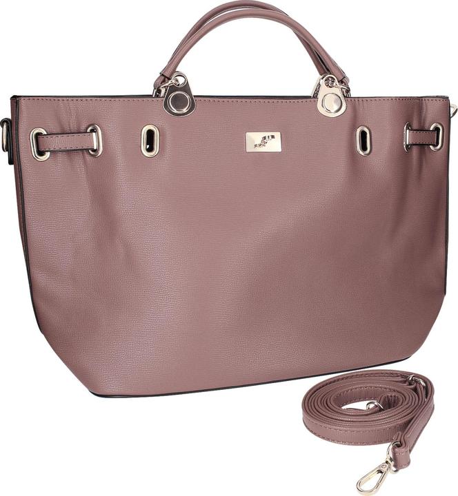 Produktbild Gallantry Rosa genarbte Umhängetasche (5 l)