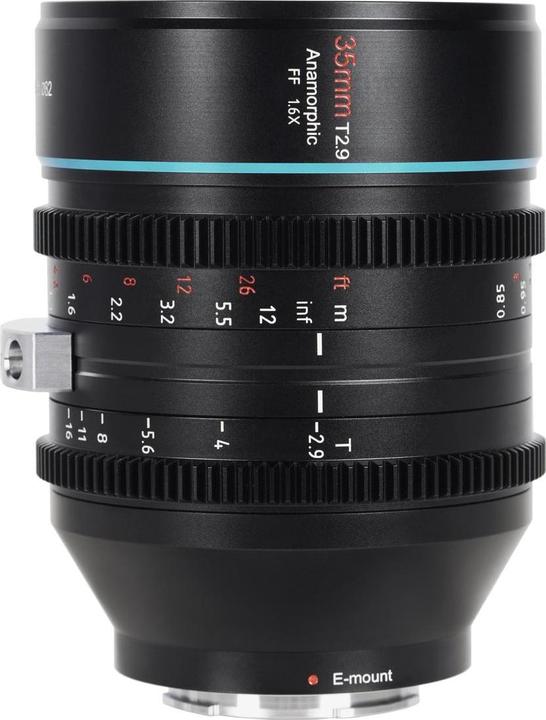 Sirui Venus 35mm T2.9 1.6x anamorphique monture L (Monture L, Plein format)