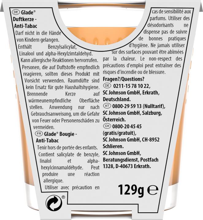 Produktbild Glade Anti-Tabac
