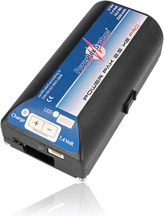 Productafbeelding Powerbox Systems PowerPak 2,5X2 PRO 2500 mAh 7,4V (7.40 V, 2500 mAh)