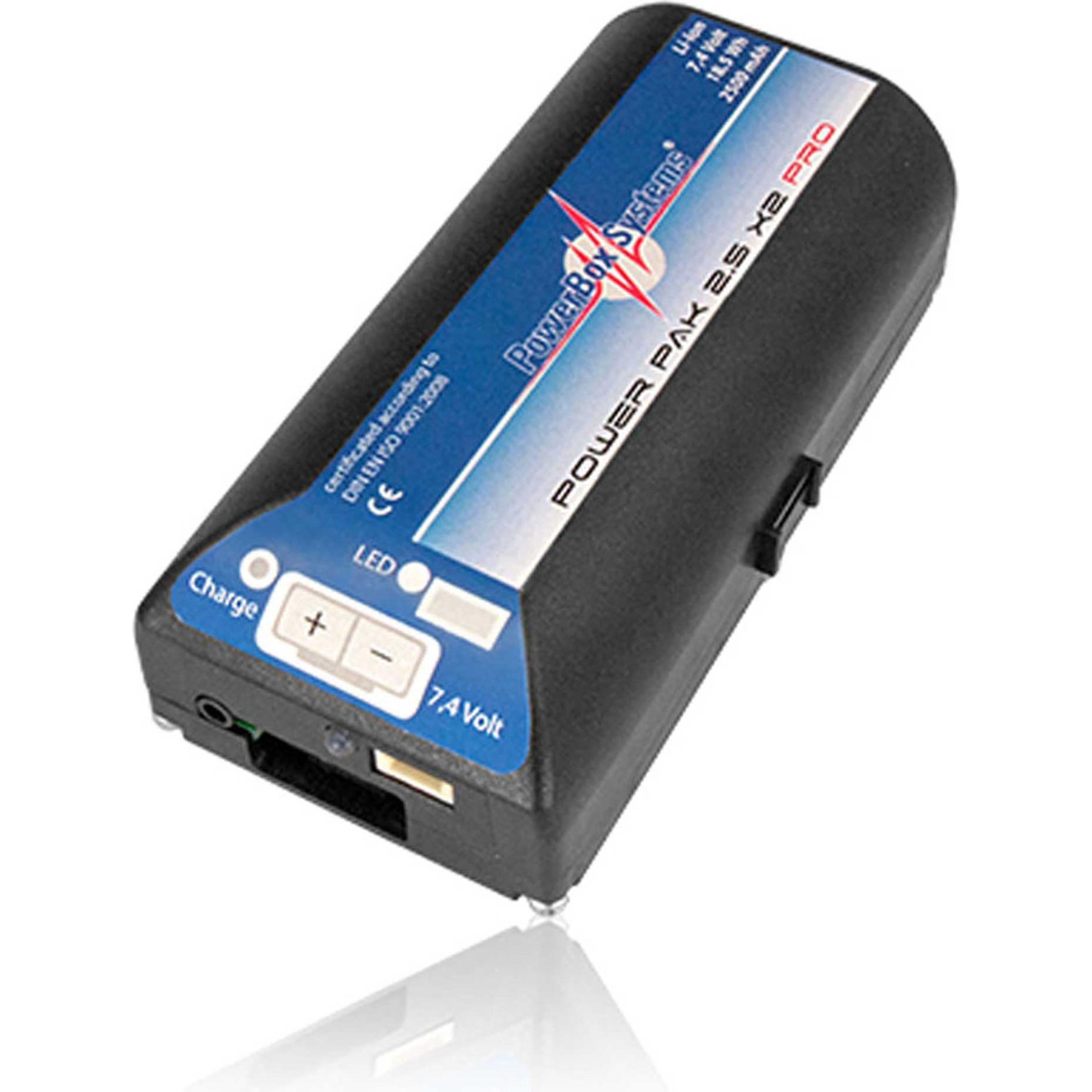 Thumbnail - Powerbox Systems PowerPak 2.5X2 PRO 2500 mAh 7,4V (7.40 V, 2500 mAh)
