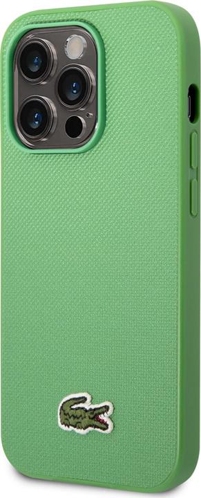 Actual product image Lacoste LCHMP14LPVCN iPhone 14 Pro 6.1" zielony/green hardcase Iconic Petit Pique MagSafe (Apple iPhone 14 Pro)