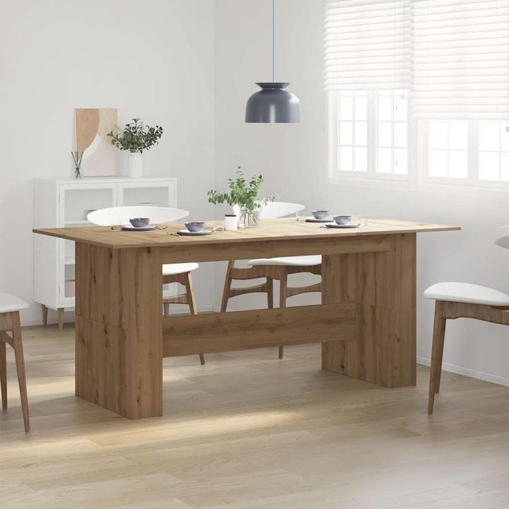 Image du produit vidaXL Esstisch Artisan-Eiche 180x90x76 cm Holzwerkstoff (180 x 90 x 76 cm)