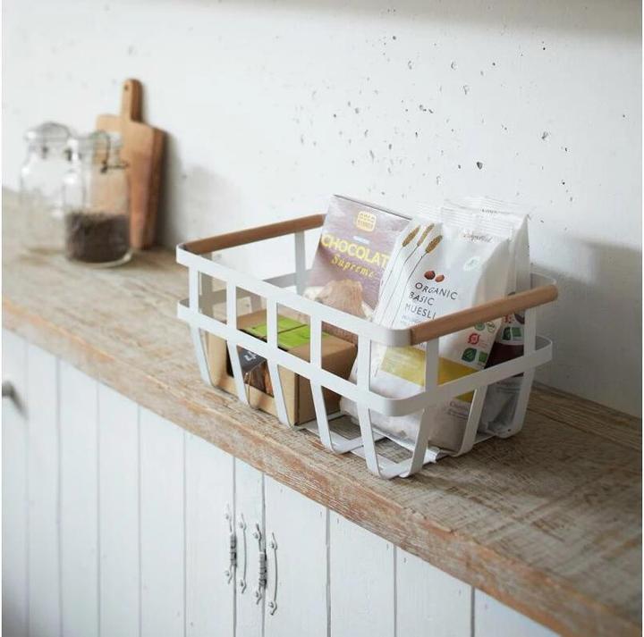 Produktbild micasa Aufbewahrungskorb L TOSCA (1 x, 22 x 36 cm)