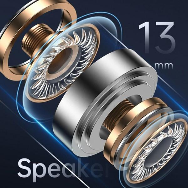 Produktbild Usams Słuchawki Bluetooth 5.1 TWS XH Series Dual mic bezprzewodowe niebieski/blue BHUXH03 (Aktive Geräuschunterdrückung, 6 h, Kabellos)