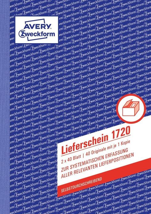 Image du produit Avery Livret de formulaires "Bon de livraison", SD, 4+1 GRATUITS (40 x)