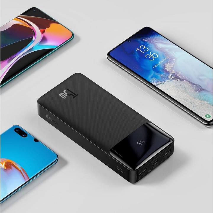 Actual product image Baseus Bipow (20000 mAh, 15 W, 74 Wh)
