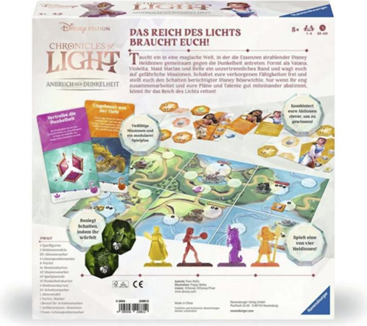 Immagine prodotto Ravensburger 228881 - Gioco per famiglie Cronache della Luce - Edizione Disney, gioco di società per bambini (Tedesco)