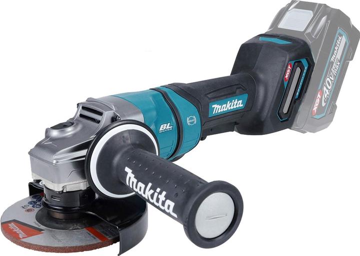 Makita Akumuliatorinis kampinis šlifuoklis GA050GZ 40V Max XGT (125 mm)