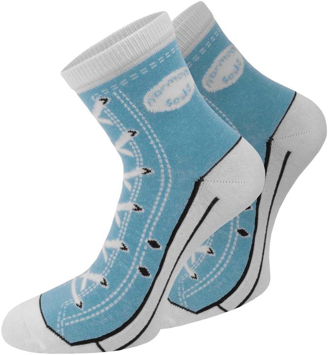 Actual product image Normani 4 pairs of shoe design socks (pack of 4, 35 - 38)