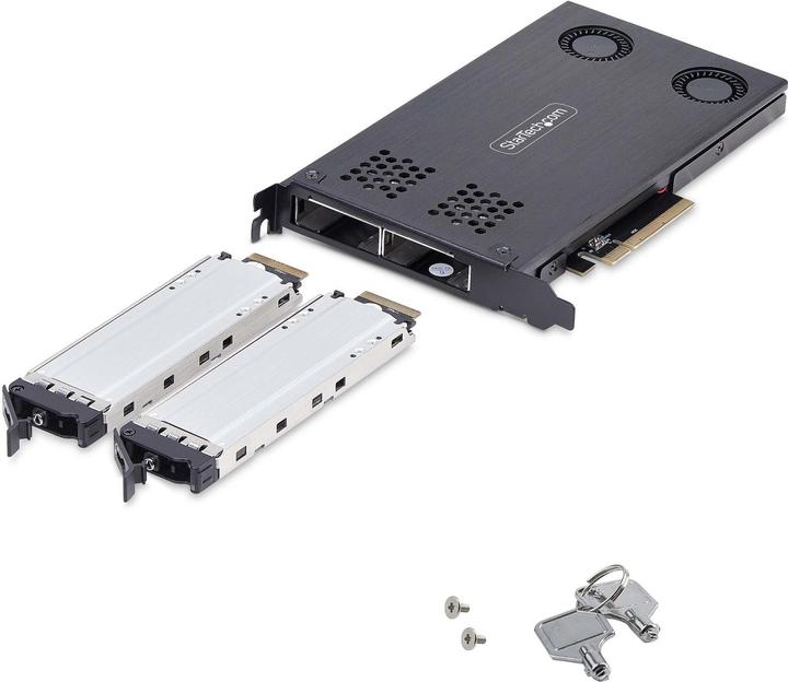 Produktbild StarTech HDD Acc Dual M.2 NVMe SSD to PCIe x8