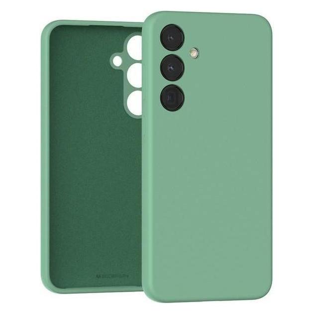 Mercury Verde Silicone Samsung A25 5G Zielony / (Samsung Galaxy A25 5G), Cover Smartphone,