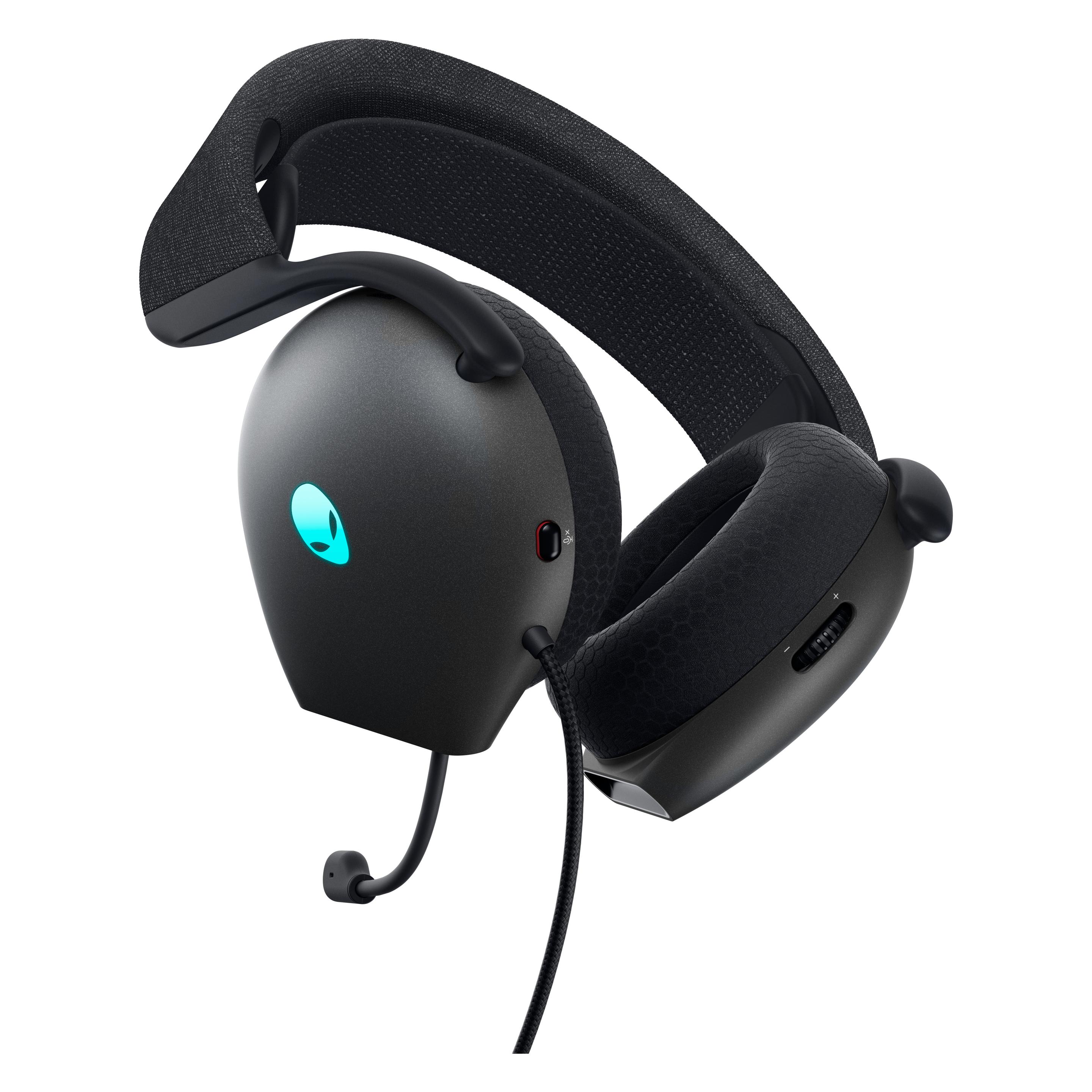 Dell Alienware AW520H (Kabelgebunden), Gaming Headset, Schwarz