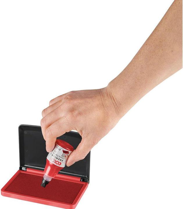 Actual product image Colop Stamping ink 801, 25 ml, red