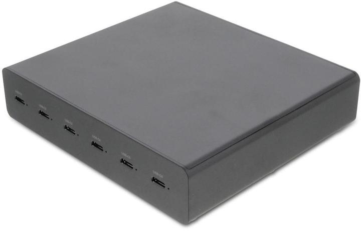 Produktbild LMP SmartCharge 72 W 6x USB-C (inkl. 6x Kabel (72 W, 6 Ports)