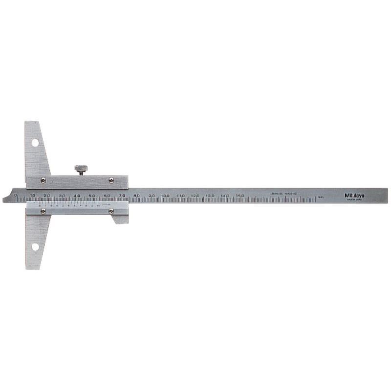 Mitutoyo, Messlehre, Tiefenmessschieber (20 cm)