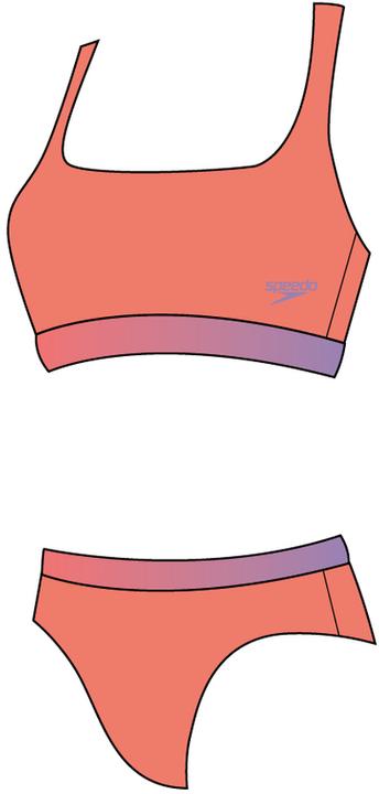 Produktbild Speedo K's Contrast Band 2 pièces (176)