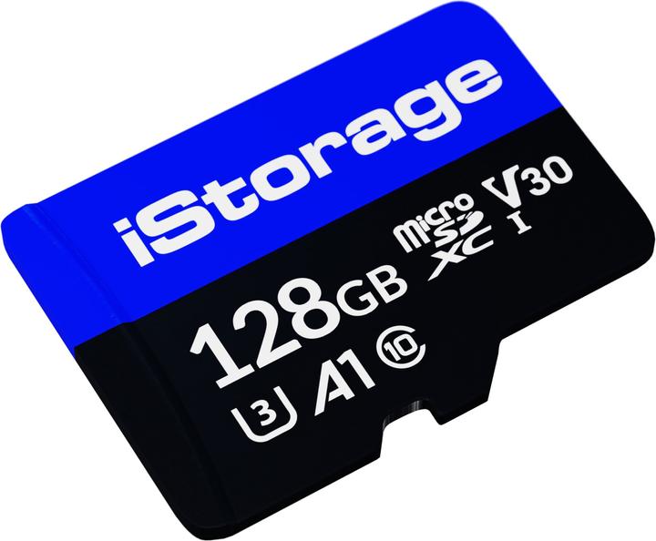 iStorage microSD (1-Pack) (128 GB, microSDXC, U3, UHS-III)