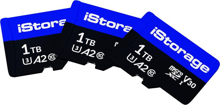 Produktbild iStorage microSD (3-Pack) (1000 GB, microSDXC, U3, UHS-III)