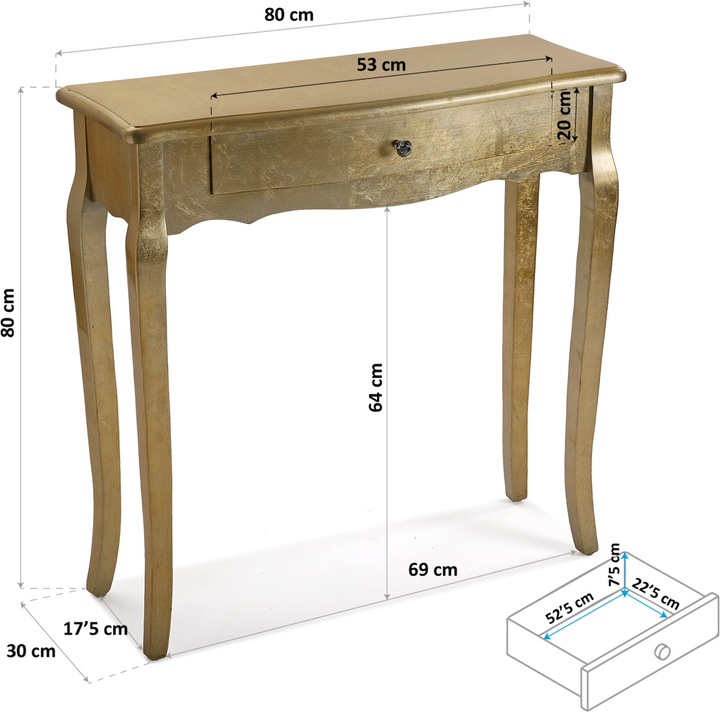 Immagine prodotto Versa Cagliari (80 x 30 x 80 cm)
