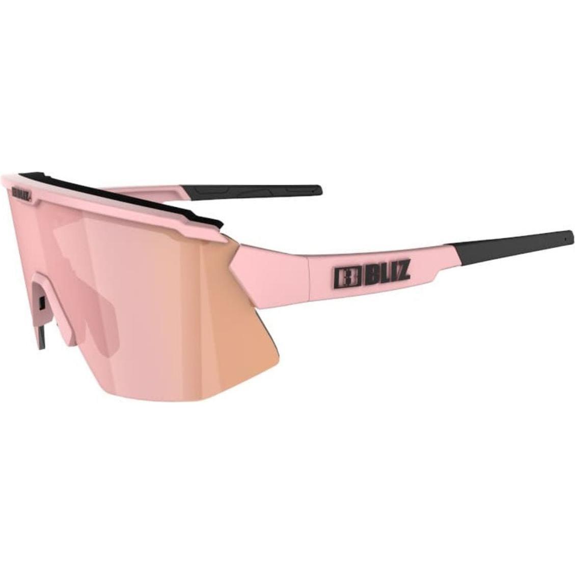 Bliz, Unisex, Sportbrille, Breeze Small (Powder Rose, Brown, Rose), Rosa