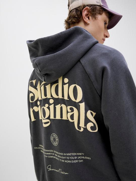 Produktbild Jack & Jones Rückenprint Kapuzenpullover Kapuzenpullover (L)