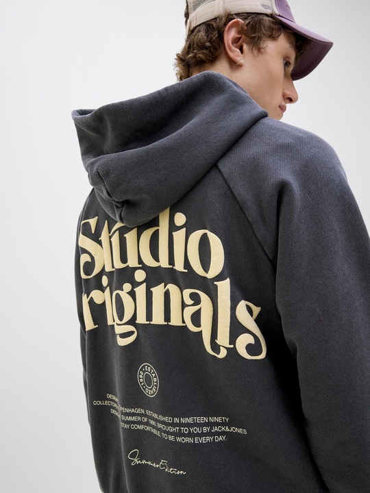 Immagine prodotto Jack & Jones Rückenprint Kapuzenpullover Kapuzenpullover (L)