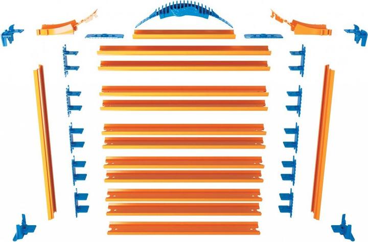 Produktbild Hot Wheels Parkhaus mit Fahrzeugen 30 x 27 x 6 cm Träger Fahrzeug