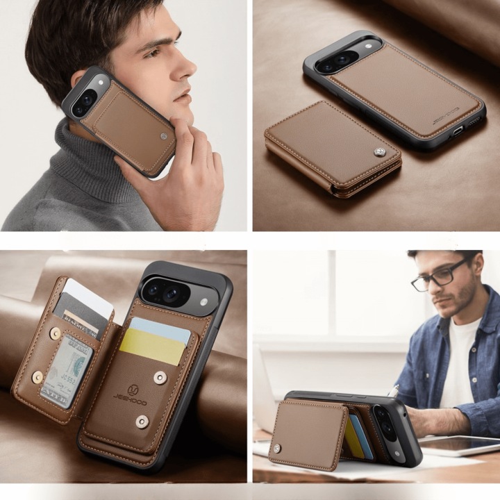 Produktbild Cover-Discount Google Pixel 9 / 9 Pro - 2-in-1 Backcover mit Kreditkarten-Etui (Google Pixel 9 Pro)
