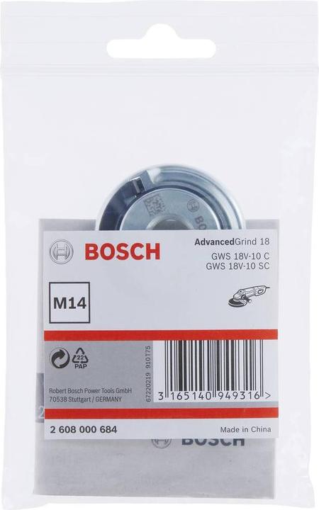 Produktbild Bosch Professional Zubehör Schnellspannmutter mit Stab, max. Scheiben Ø 150 mm
