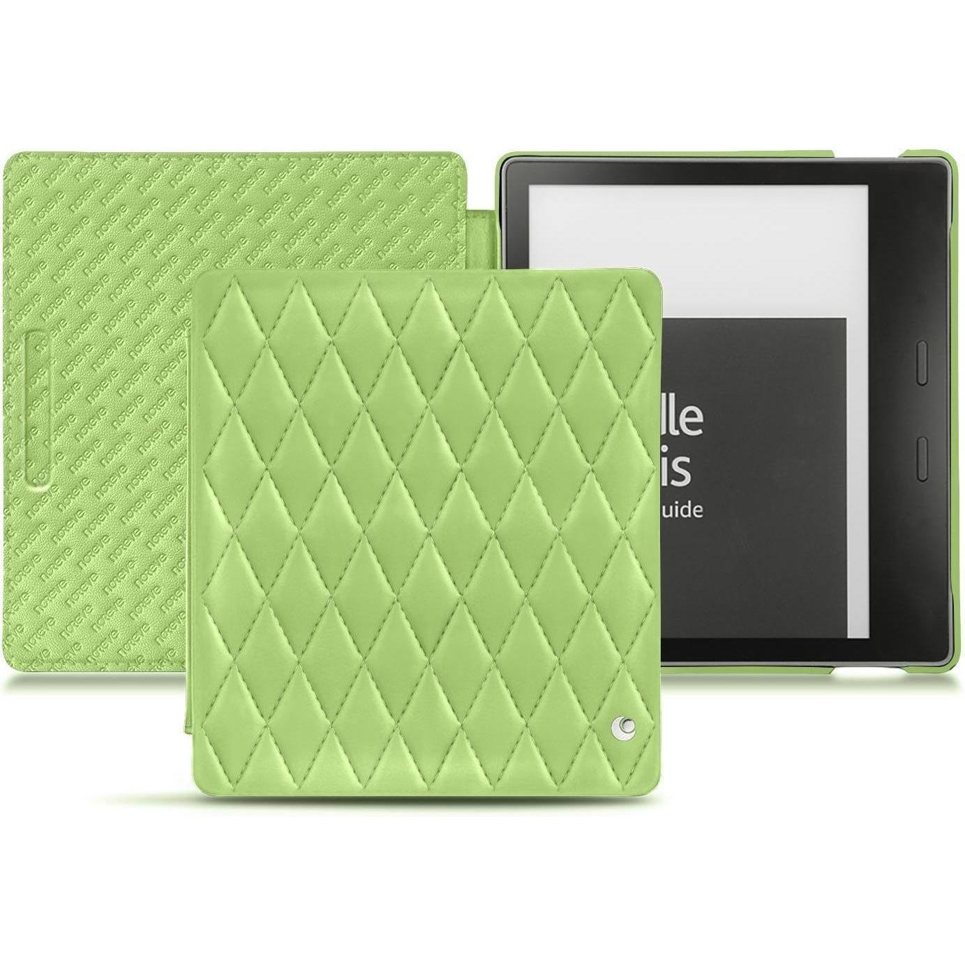 Thumbnail - Noreve Lederschutzhülle horizontal (Kindle Oasis (2019)), Tablet Hülle, Grün